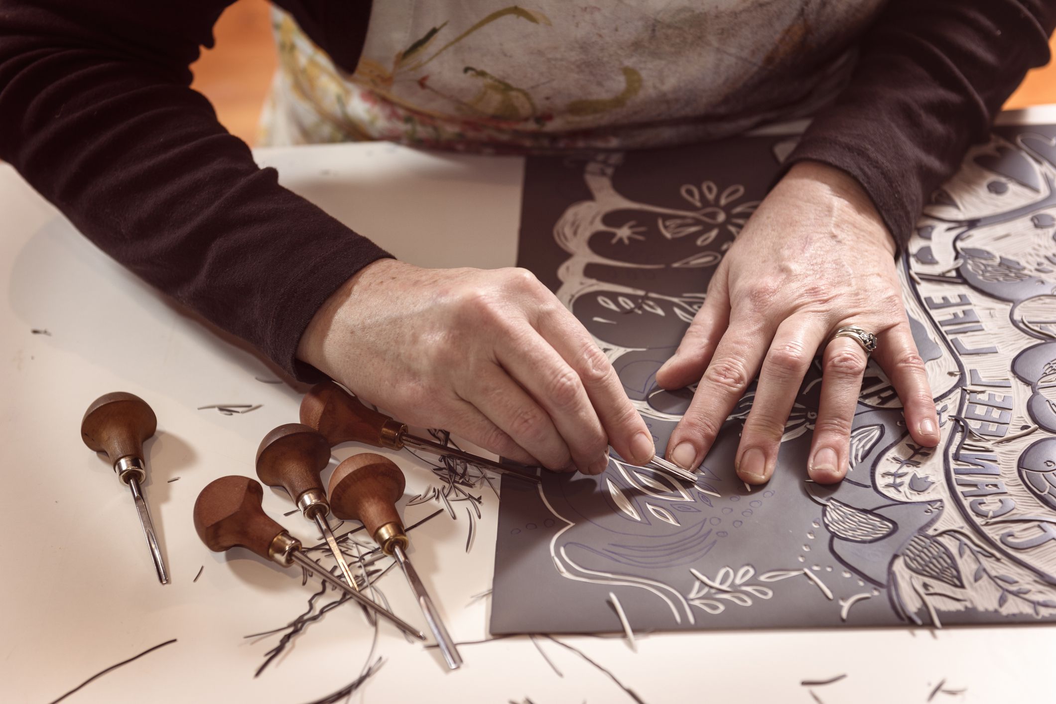 Monoprinting and Linocut Techniques Port Fairy Community House