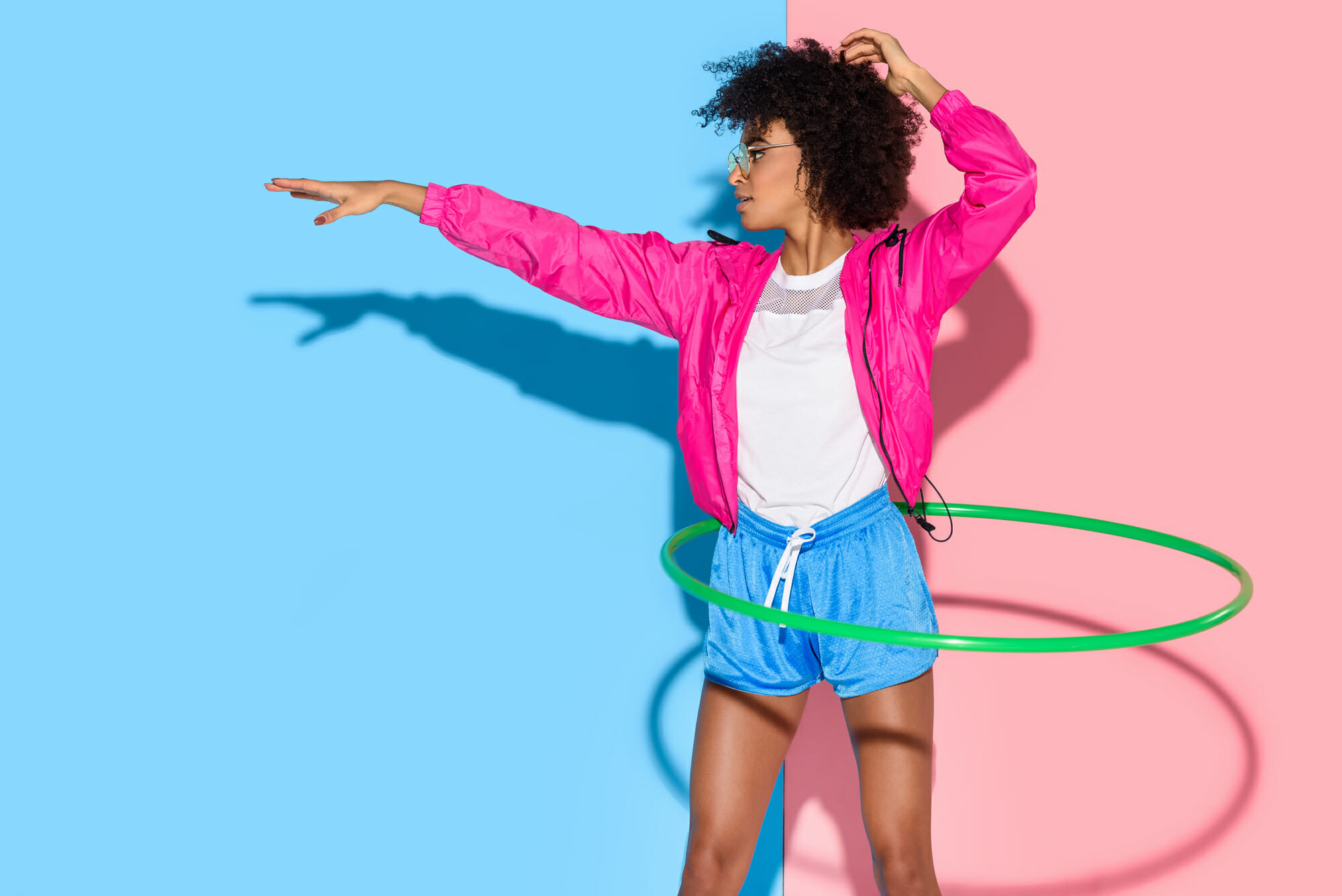 hula hooping